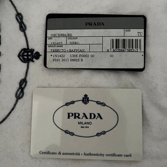 Vintage Prada Tessuto Nylon Wristlet - Picture 8 of 8